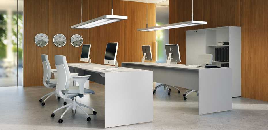 Офисные компьютерные столы Quaranta5 Fantoni