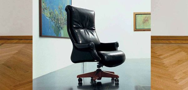 офисное кресло кожа G8 Mascheroni
