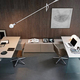 air стеклянный офисный стол gallotti radice