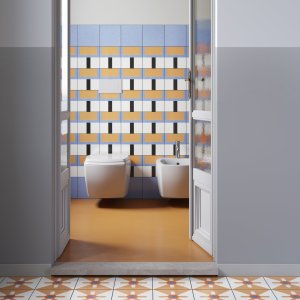 Узор Scheme коллекции Mattonelle Margherita, керамогранит Mutina