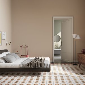 Плитка 20,5×20,5 см с узором Corners из серии Mattonelle Margherita