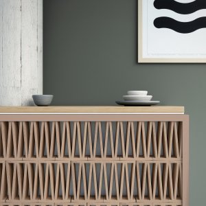 Ажурная терракотовая стена Celosia от Mutina