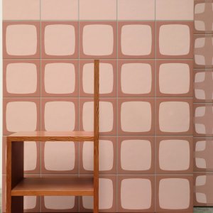 Плитка Betty Frame от Mutina с графическим элементом