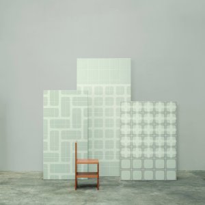 Плитка Betty Plus от Mutina с графическим элементом