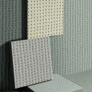 Ванная комната с Pico от Mutina на полу и стенах