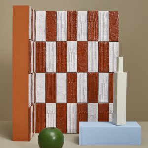 Кирпичик Chamotte в глянцевом цвете Nero
