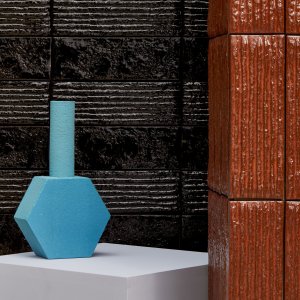 Кирпичик Chamotte в глянцевом цвете Blu
