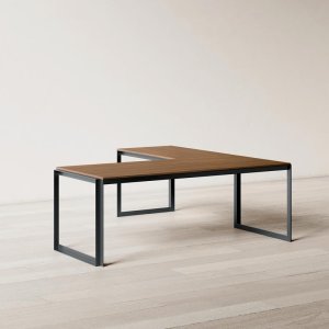 Квадратный переговорный стол Archiutti из дуба Tortona с люком top access