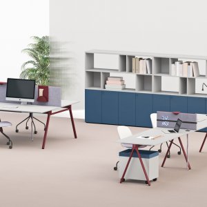 Шкаф для зоны отдыха Archiutti Lay с открытыми нишами для мелкой техники