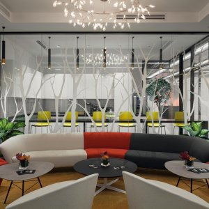 Диван Arper Loop в пространстве совместной работы