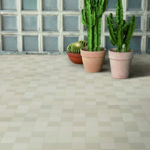 Планки Mews 5,5x45 кирпичной перевязкой в коридоре
