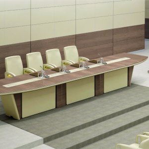 Электрический подъёмник монитора на приставке стола iSixty