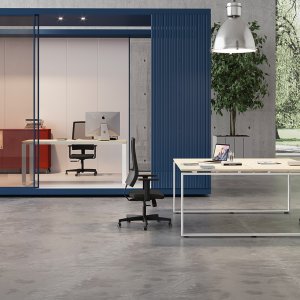 Рабочее место Loft в открытом офисе