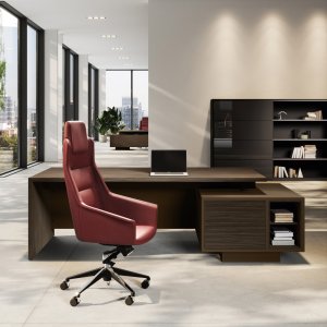 Журнальный стол Elite 120 x 60 см в отделке Тёмный Тополь на чёрном основании