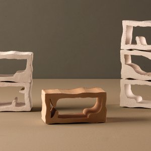 Sand Matt 30×30 см на полу, фоновая Plain Tiles из Faces & Figures