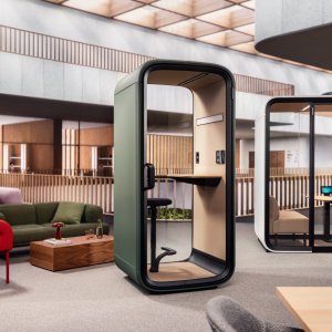 Framery One Compact как тихая комната в открытом офисе