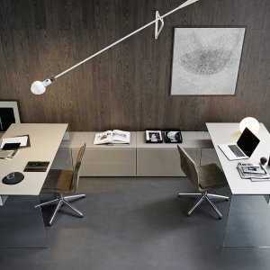 Стол руководителя Air Desk, дизайн Pinuccio Borgonovo