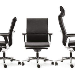 Una Chair с каркасом в бронзовой окраске
