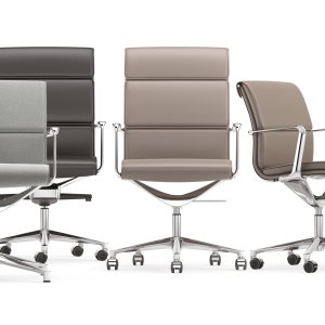 Кресла руководителя Una Chair от ICF у стола переговоров