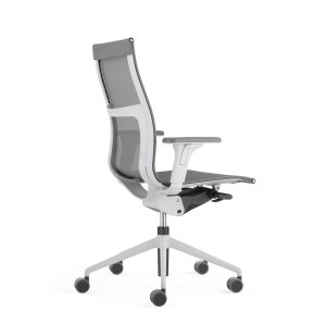 Ряд кресел Una Chair вдоль стола заседаний