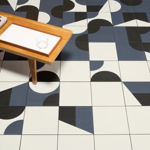 Пол из керамогранита Puzzle от Mutina