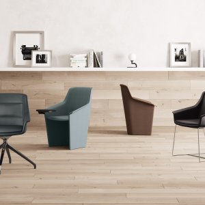 Деталь ручной стёжки в тон кресла Jera Chair
