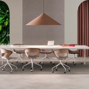 Kicca от Kastel с бирюзовой оболочкой из полипропилена, вид спереди