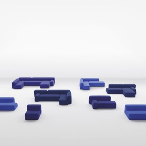 Низкое и широкое сиденье коллекции Suiseki