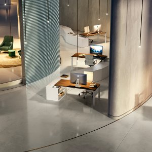 Тумба Loft с ящиком-картотекой