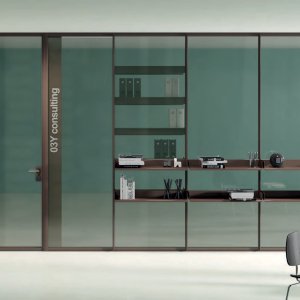 Декорированная стеклянная панель системы Simple Bold Luconi