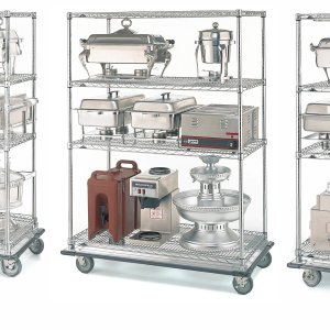 Стойка SiteSelect и коническая втулка стеллажа Super Erecta Metro