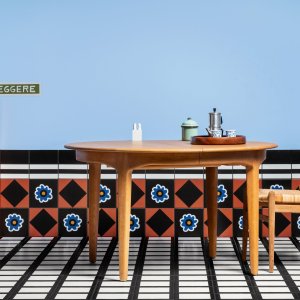 Половинный формат Parallel Black 10,1×20,5 см из Mattonelle Margherita