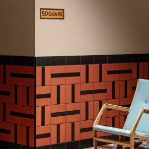 Плитка 20,5×20,5 см с узором Rhombus White из серии Mattonelle Margherita