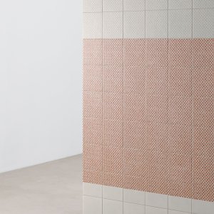 Узор Grainy White коллекции Tape Mutina на белой базе