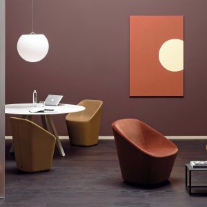 Круглый Arki-Table ARK/2 на стальной крестовине