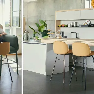 Стул из массива ясеня se:café wooden chair с сиденьем из венского плетения
