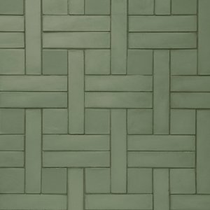 Наружный пол в Weaving в тоне Green