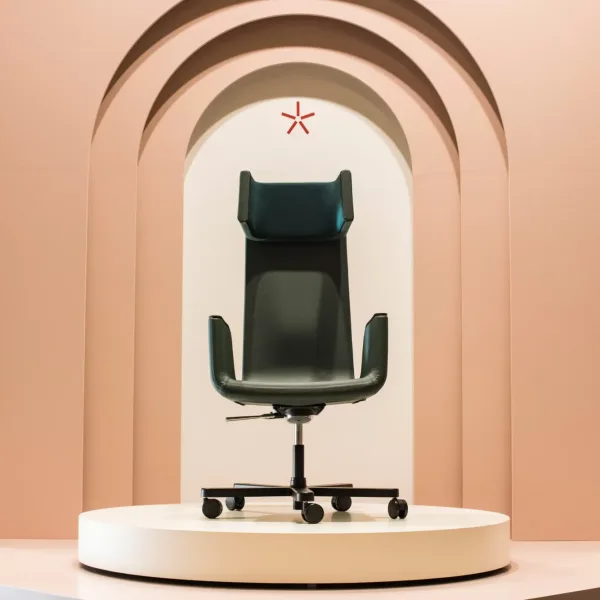 Дизайнерское кресло Luxy в рабочей среде